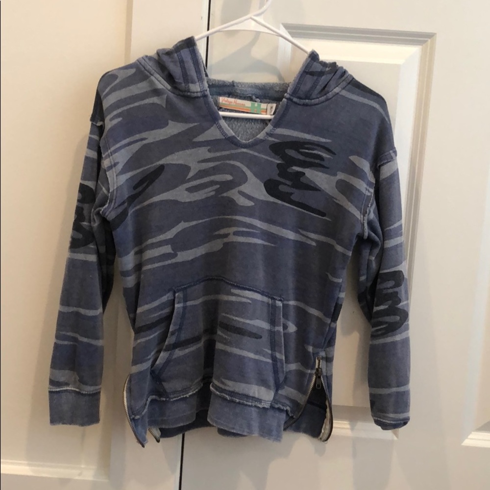 Blue camo vintage Havana sweater